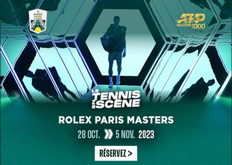 billet rolex paris masters|rolex paris masters 1000.